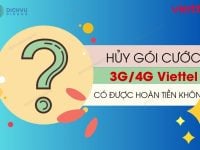 huy goi cuoc co duoc hoan tien viettel khong