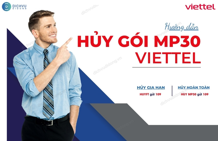 huy goi mp30 viettel