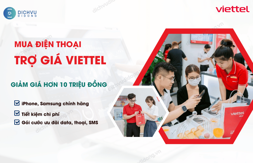 mua dien thoai tro gia viettel