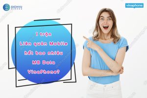1 trận Liên Quân Mobile hết bao nhiêu MB data Vinaphone