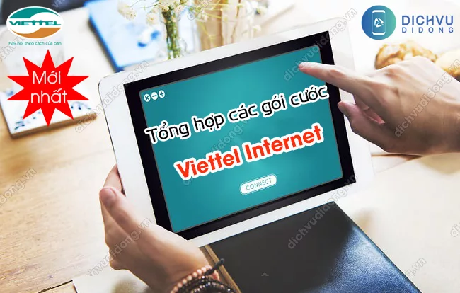 danh sach cac goi internet viettel cho ca nhan, doanh nghiep các gói cước Viettel Internet