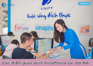 Tổng hợp điểm giao dịch Vinaphone tại Hà Nội