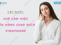 Lịch làm việc của trung tâm giao dịch vinaphone