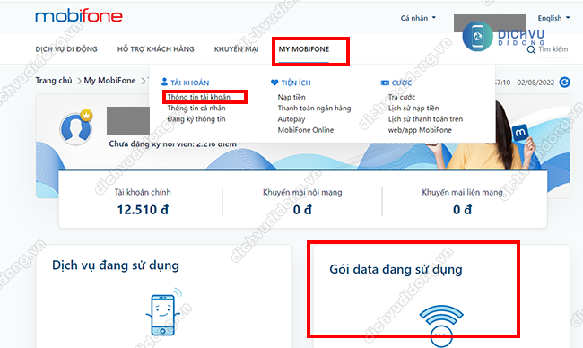 cach kiem tra dung luong 3g mobifone