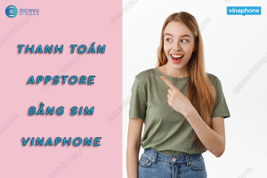 Thanh toán App Store bằng sim Vinaphone