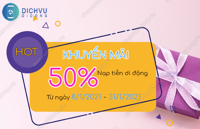 VinaPhone khuyến mãi từ ngày 8/1/2021 - 31/1/2021 khuyến mãi Vinaphone từ ngày 8/1/2021 - 31/1/2021