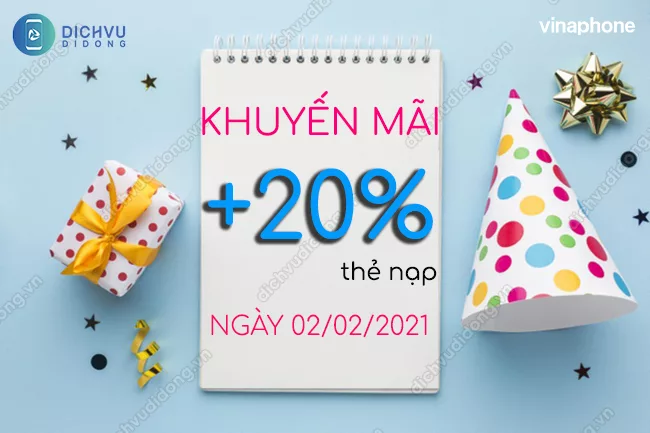 VinaPhone khuyến mãi TOÀN QUỐC ngày 2/2/2021 VinaPhone khuyến mãi TOÀN QUỐC ngày 2/2/2021
