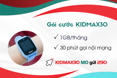 goi cuoc kidmax30 viettel
