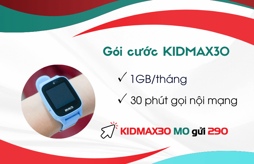 goi cuoc kidmax30 viettel