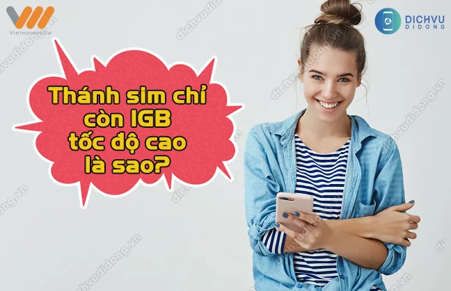 Lam gi khi Thanh sim chi con 1GB data Thánh sim chỉ còn 1GB tốc độ cao