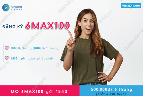 Đăng ký gói 6MAX100 Vina