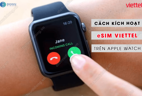 kich hoat esim viettel tren apple watch