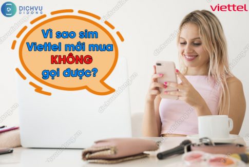 sim Viettel mới mua không gọi được