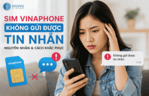 sim vinaphone khong gui duoc tin nhan