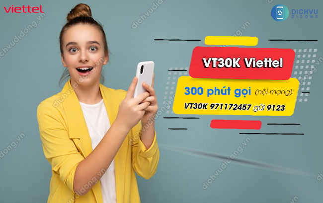 Cu phap dang ky goi cuoc VT30K Viettel gói VT30K Viettel