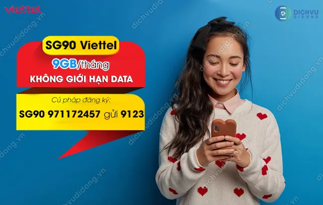 Cu phap goi cuoc SG90 cua Viettel Gói SG90 Viettel