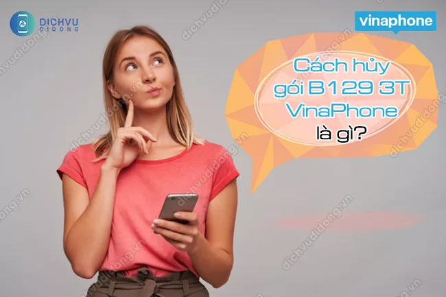 Cách hủy gói B129 3T VinaPhone Cách hủy gói B129 3T VinaPhone