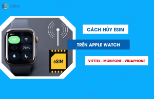 cach huy esim tren apple watch