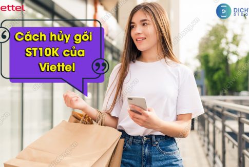 hủy gói ST10K của Viettel