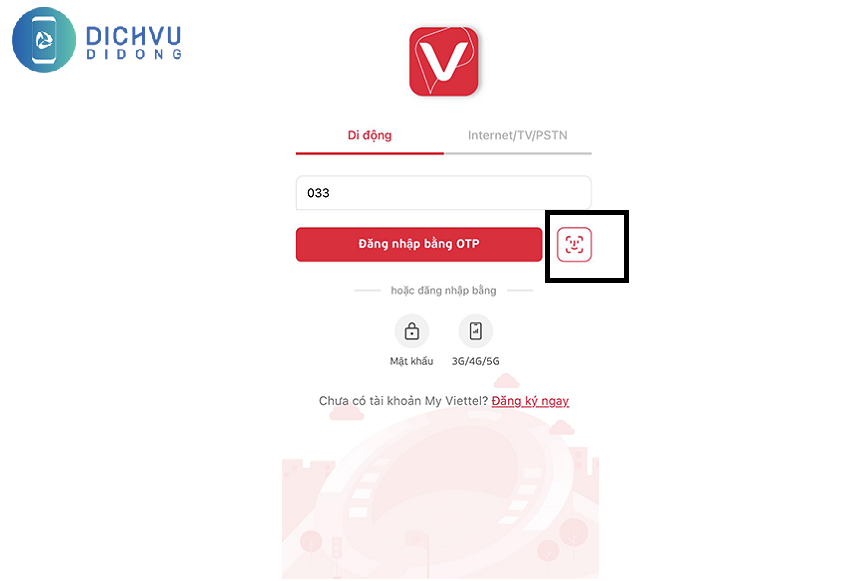 dang nhap my viettel khong can otp