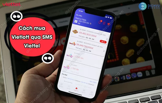 cac buoc mua ve xo so Vietlott qua SMS cua Viettel mua Vietlott qua SMS Viettel