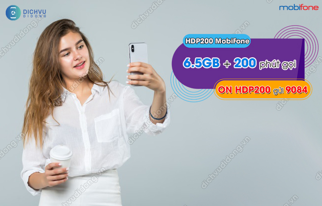 gói cước HDP200 của MobiFone 