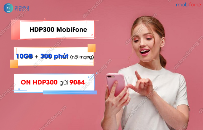 gói cước HDP300 của MobiFone