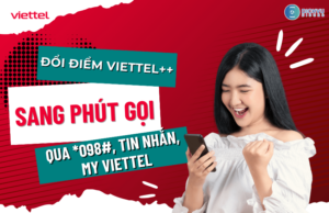 cach doi diem viettel lay phut goi