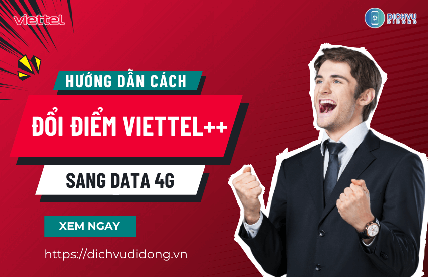 cach doi diem viettel sang 4g