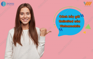 Cách hủy gói Unlimited của Vietnamobile