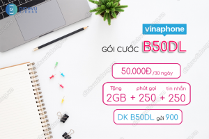 Gói cước B50DL VinaPhone