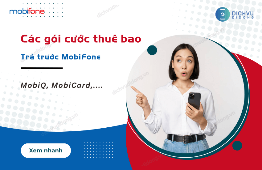 cac goi cuoc mobifone thue bao tra truoc