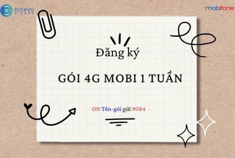 goi 4g mobi 7 ngay