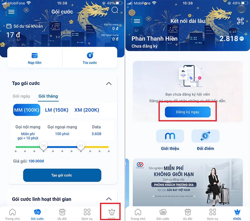 dang ky kndl mobifone