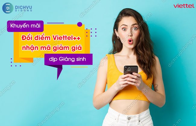 Cach tham gia khuyen mai nap the Viettel ưu đãi đổi điểm Viettel++ nhận voucher