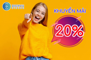 khuyen mai VinaPhone 20%