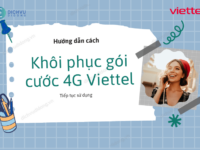 khoi phuc goi cuoc 4g viettel the nao