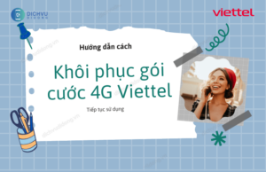 khoi phuc goi cuoc 4g viettel the nao