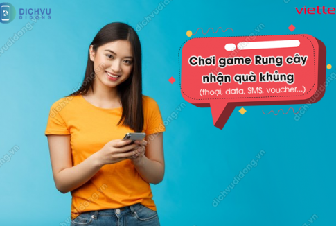 tham gia game Rung cây của Viettel nhận quà khủng