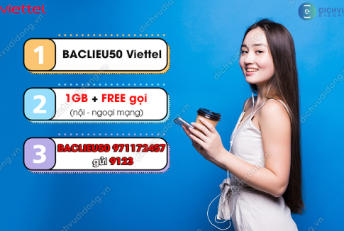 gói BACLIEU50 Viettel