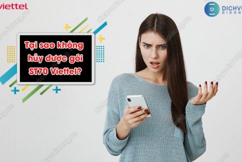 Tại sao không hủy được gói ST70