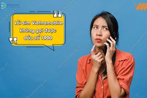 Vietnamobile không gọi được đầu số 1900