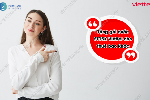 cách tặng gói cước ST15K cho thuê bao khác