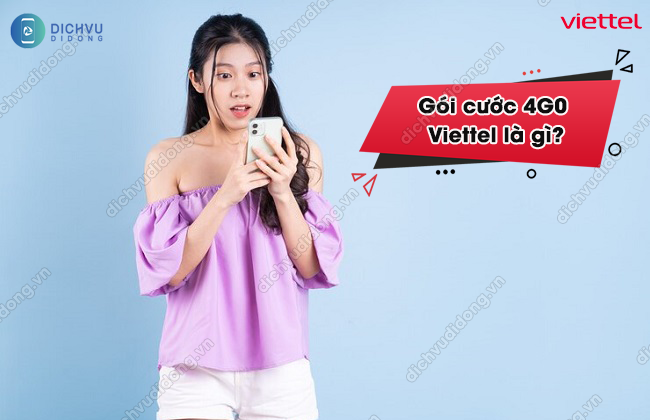 gói 4G0 Viettel