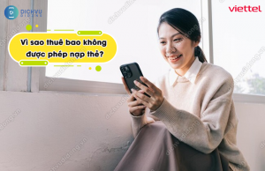 thuê bao bị khoá quyền nạp thẻ Viettel là sao