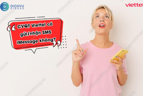 Chuyển vùng quốc tế Viettel có dùng iMessage không