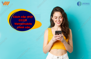 cập nhật trên sim Vietnamobile