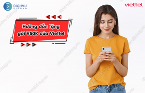 tặng gói V50K Viettel