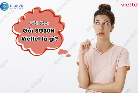 gói 3G30N Viettel