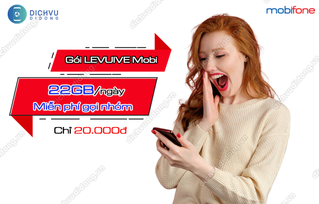 cách dang ky goi cuoc LEVUIVE mang Mobifone gói LEVUIVE MobiFone
